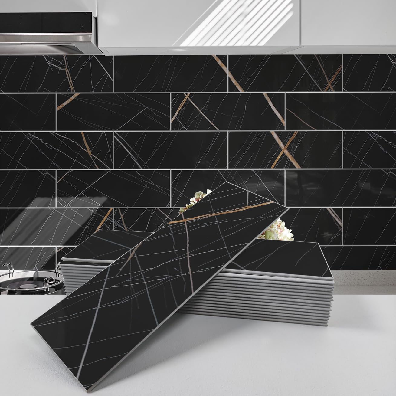 Avant Decor | Sample Tile | Stone Composite Subway Stone Texture Tiles ...