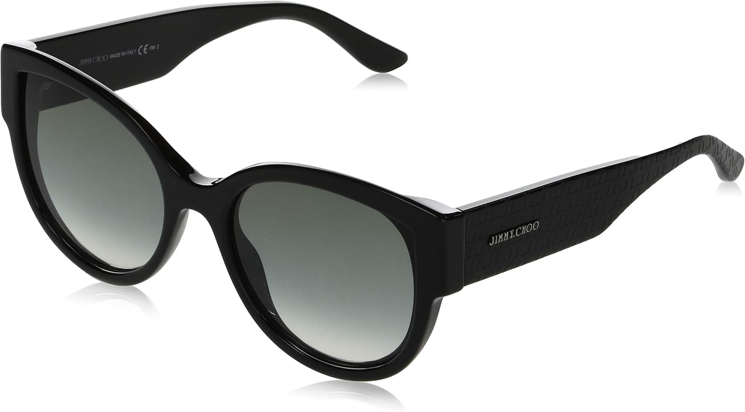 JIMMY CHOO Oval Sunglasses Pollie/S 8079O Black 55mm