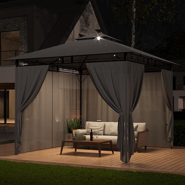 TRIUMPHKEY TRIUMPHKEY Pavillon 3x3 Wasserdicht Stabil Winterfest — Pavillons