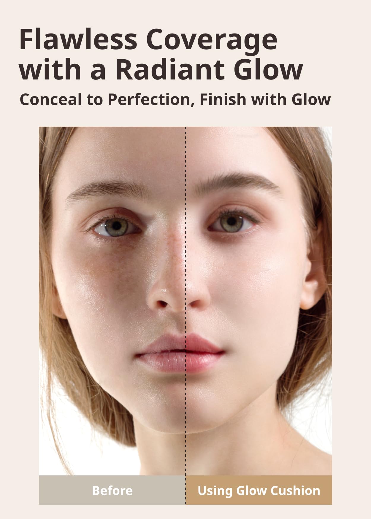Amazon.com : MISSHA Glow Cushion No.13 Light Beige for Fair Skin