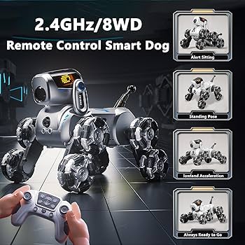 Amazon.com: OSQI Interactive Robot Dog with Barking Sounds