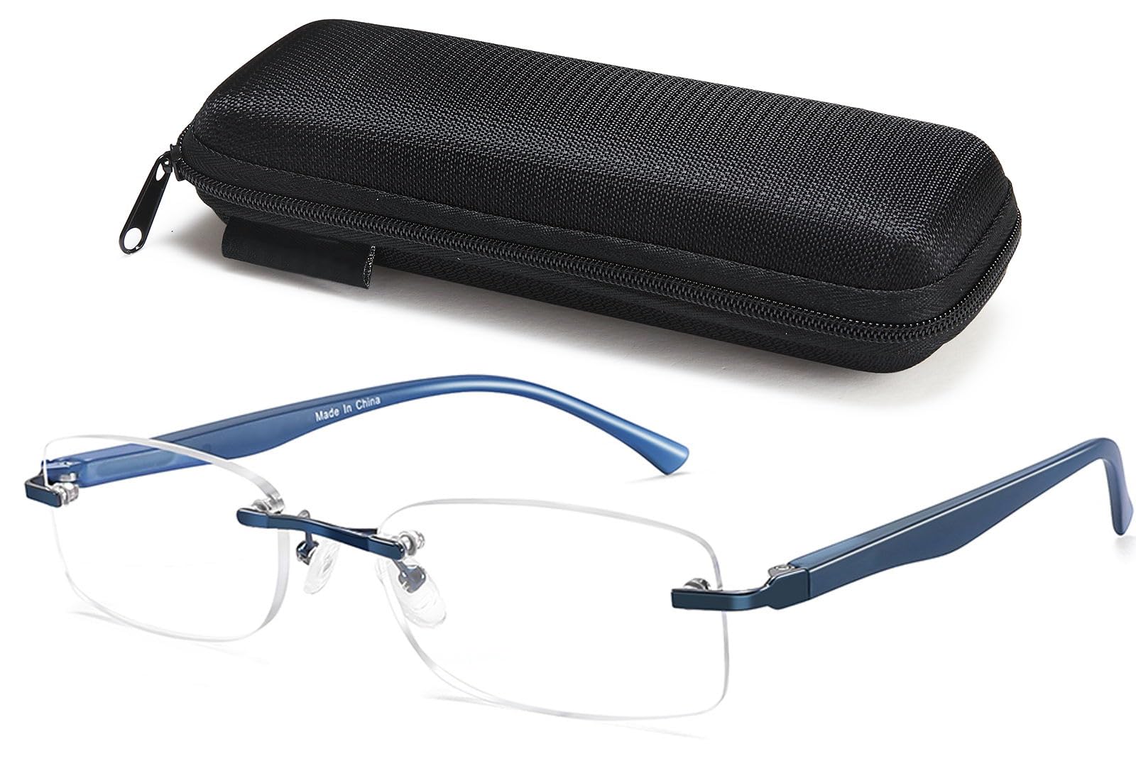 LITIMA Gafas De Lectura Hombre, Gafas De Lectura Con Bisagra De Muelle Gafas De Ayuda a La Visión