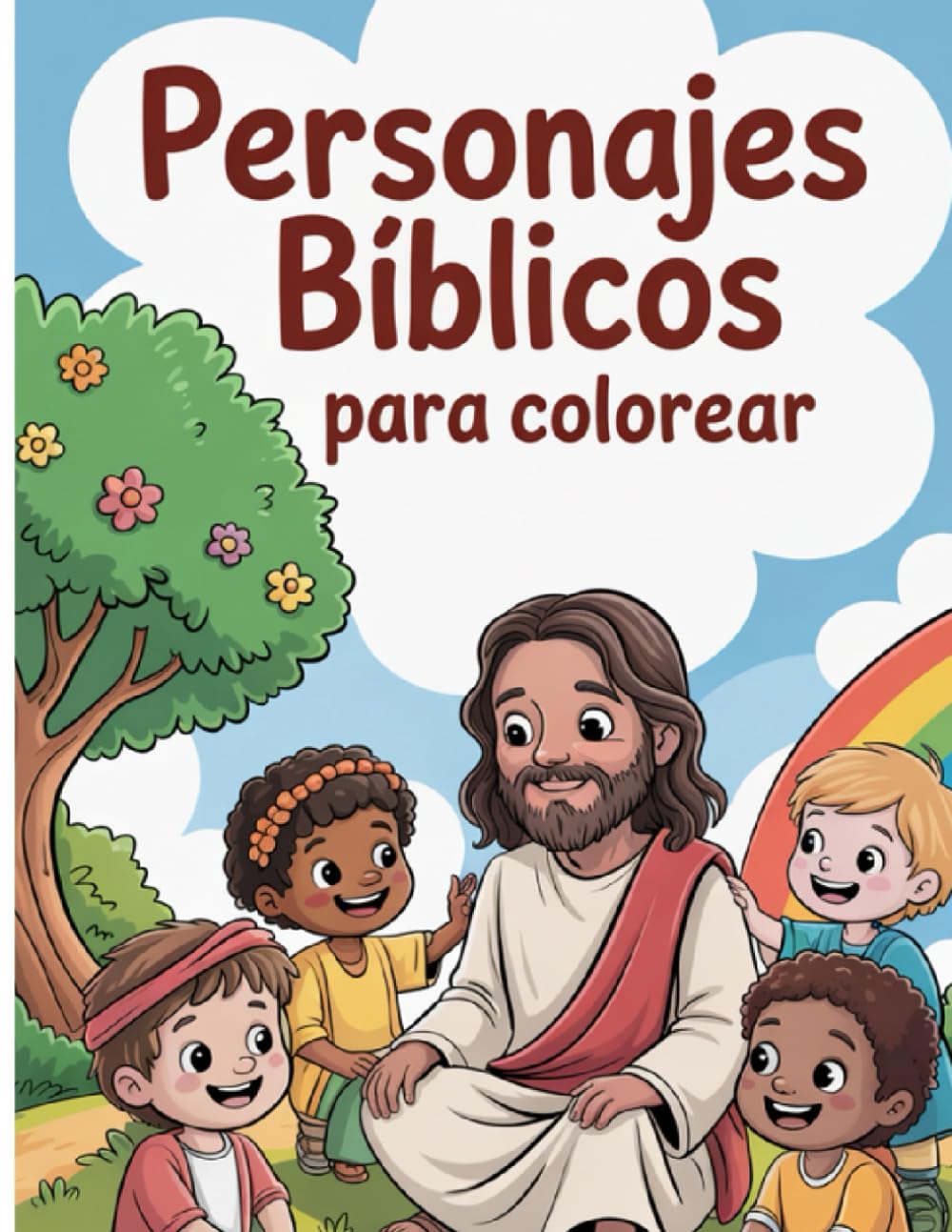 PERSONAJES BÍBLICOS PARA COLOREAR: Colorea y aprende con los personajes de la biblia