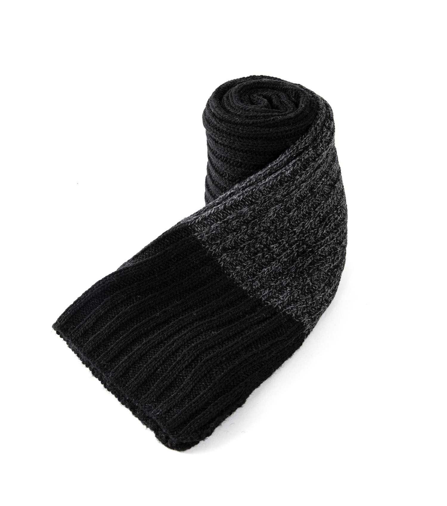Lallier Juego de 3 gorros de lana para hombre, bufanda, guantes con pantalla táctil, gorro cálido de invierno, gorro de calavera, bufanda, juego de guantes térmicos para hombre