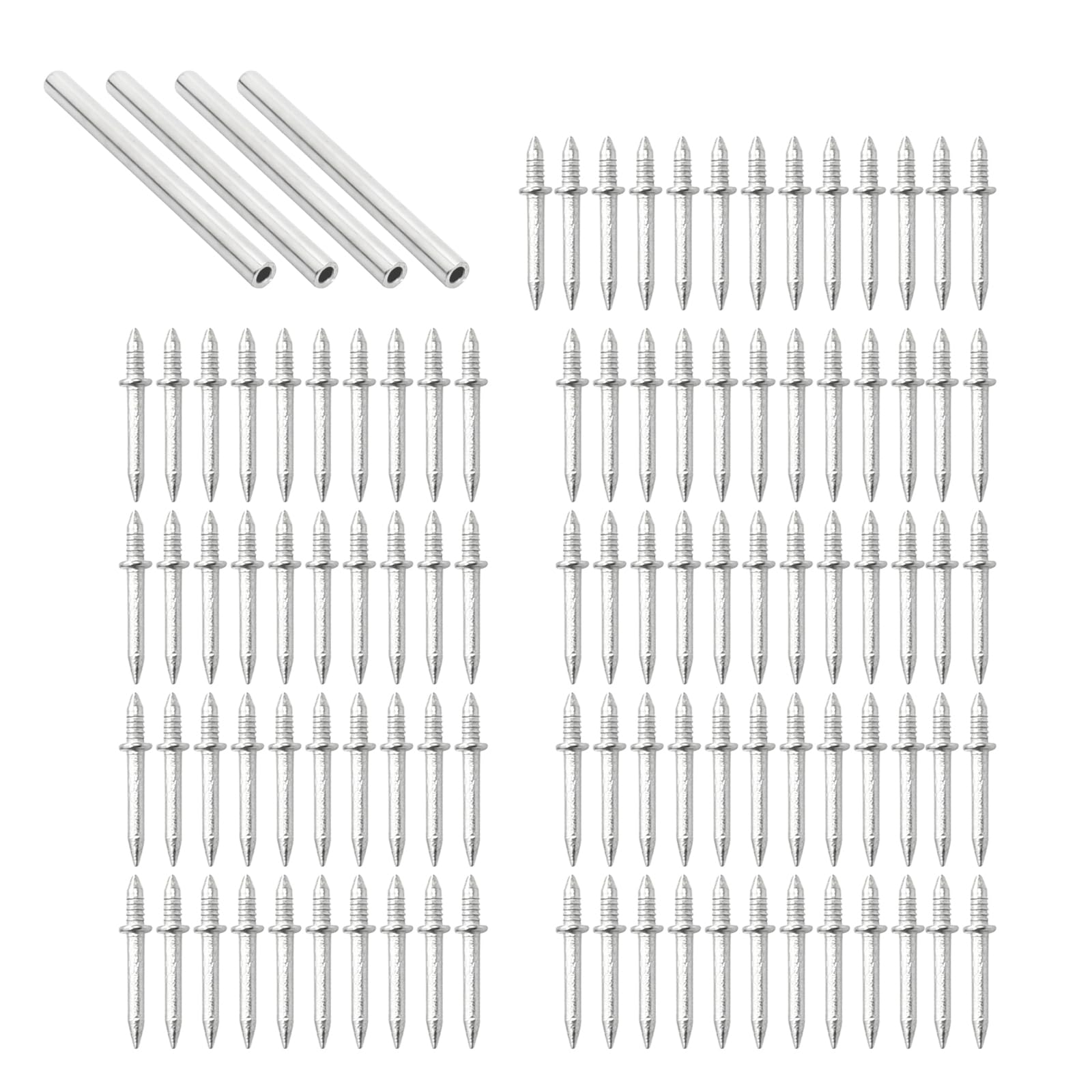 400 Pcs Double Headed Skirting Board Nail, Seamless Skirting Board Nail, No Trace Skirting Board Nail - Image 2