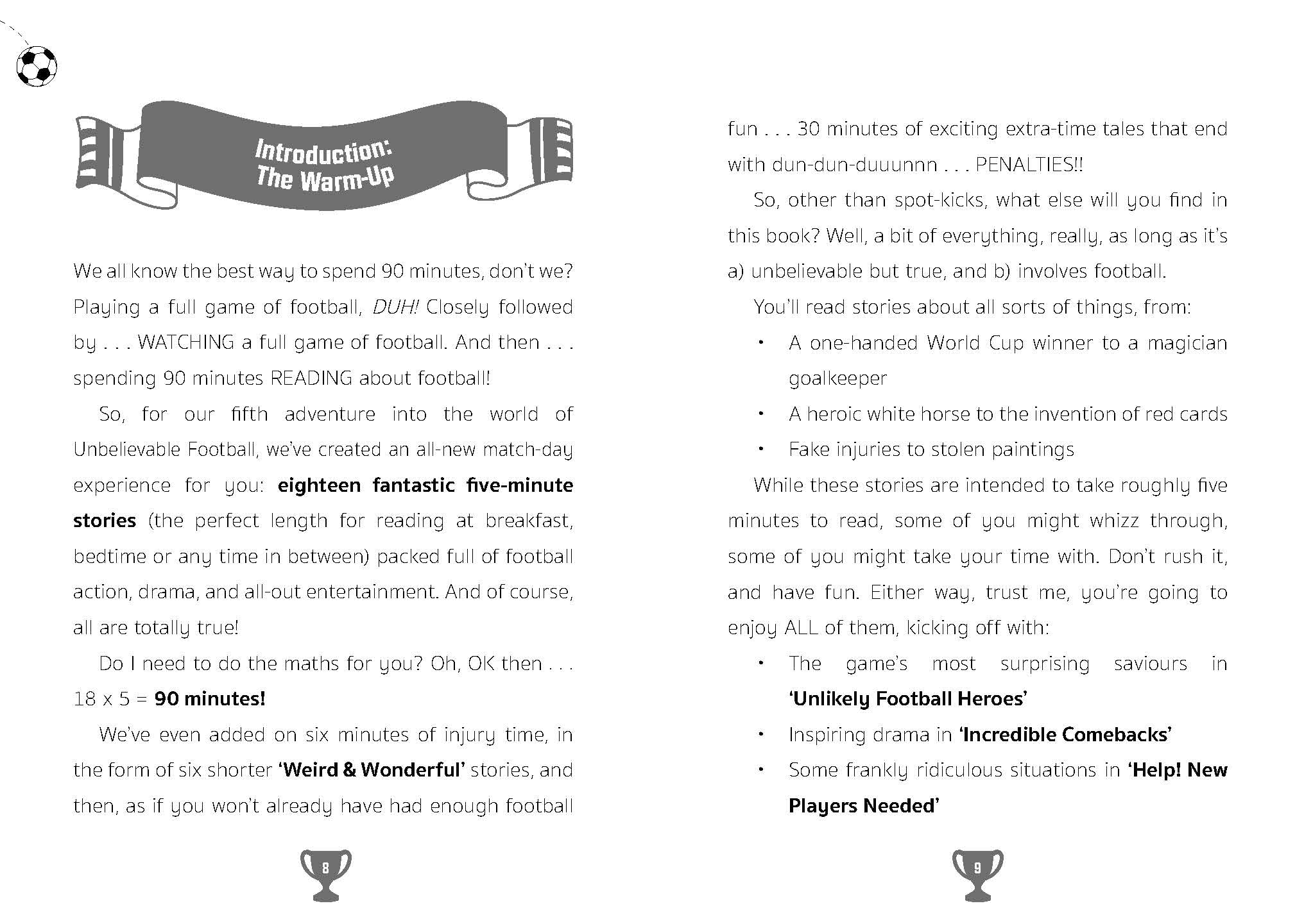 Five-Minute Amazing True Football Stories
