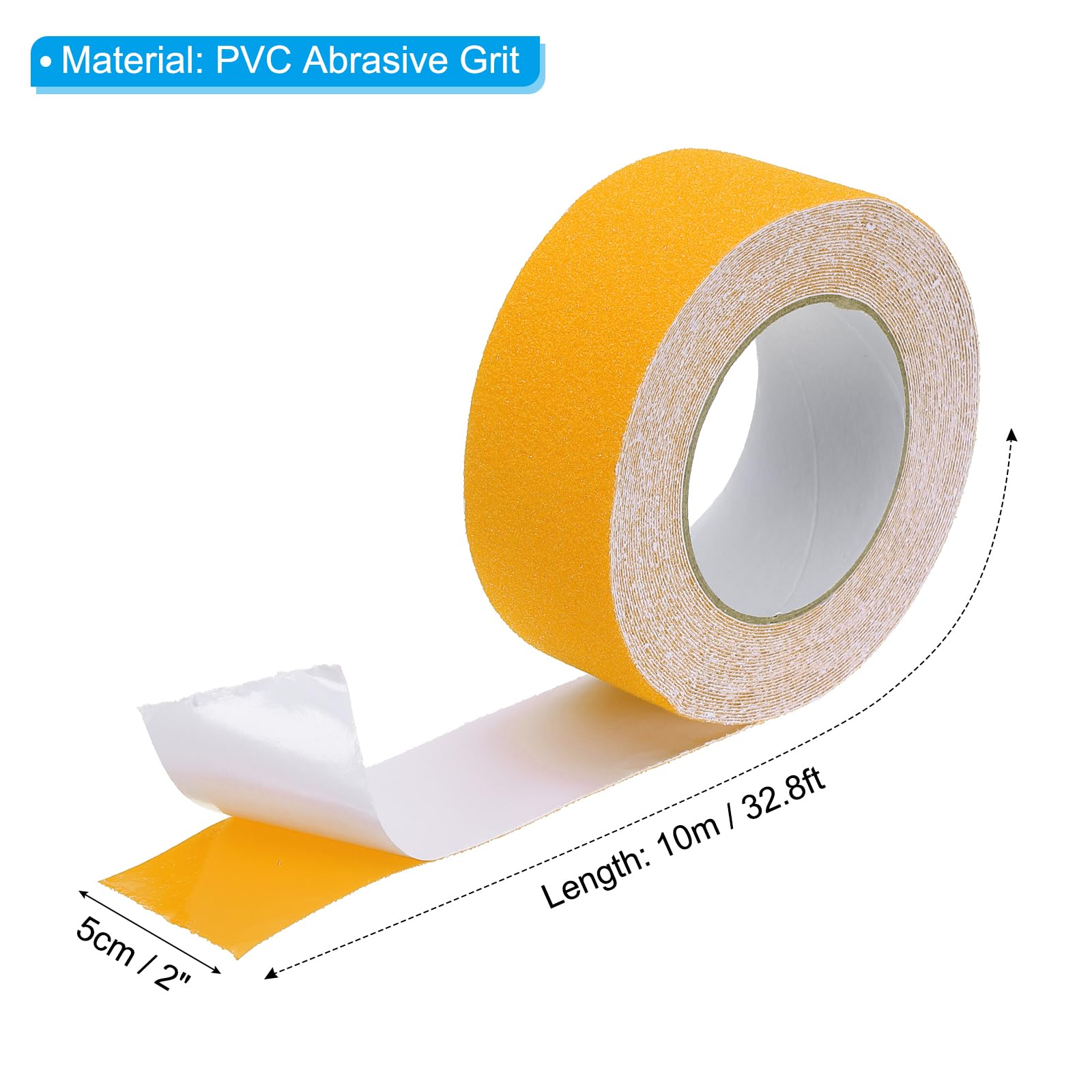 PATIKIL 2 Inch x 33 Ft/5cm x 10m Anti Slip Traction Tape - Image 2