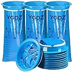 YGDZ Vomit Bags Disposable, 15 Pack 1000ml Emesis Bag Disposable- Leak Resistant, Medical Grade, Portable, Puke Throw Up Nausea Barf Bags for Travel, Motion Sickness, for Women, Kids
