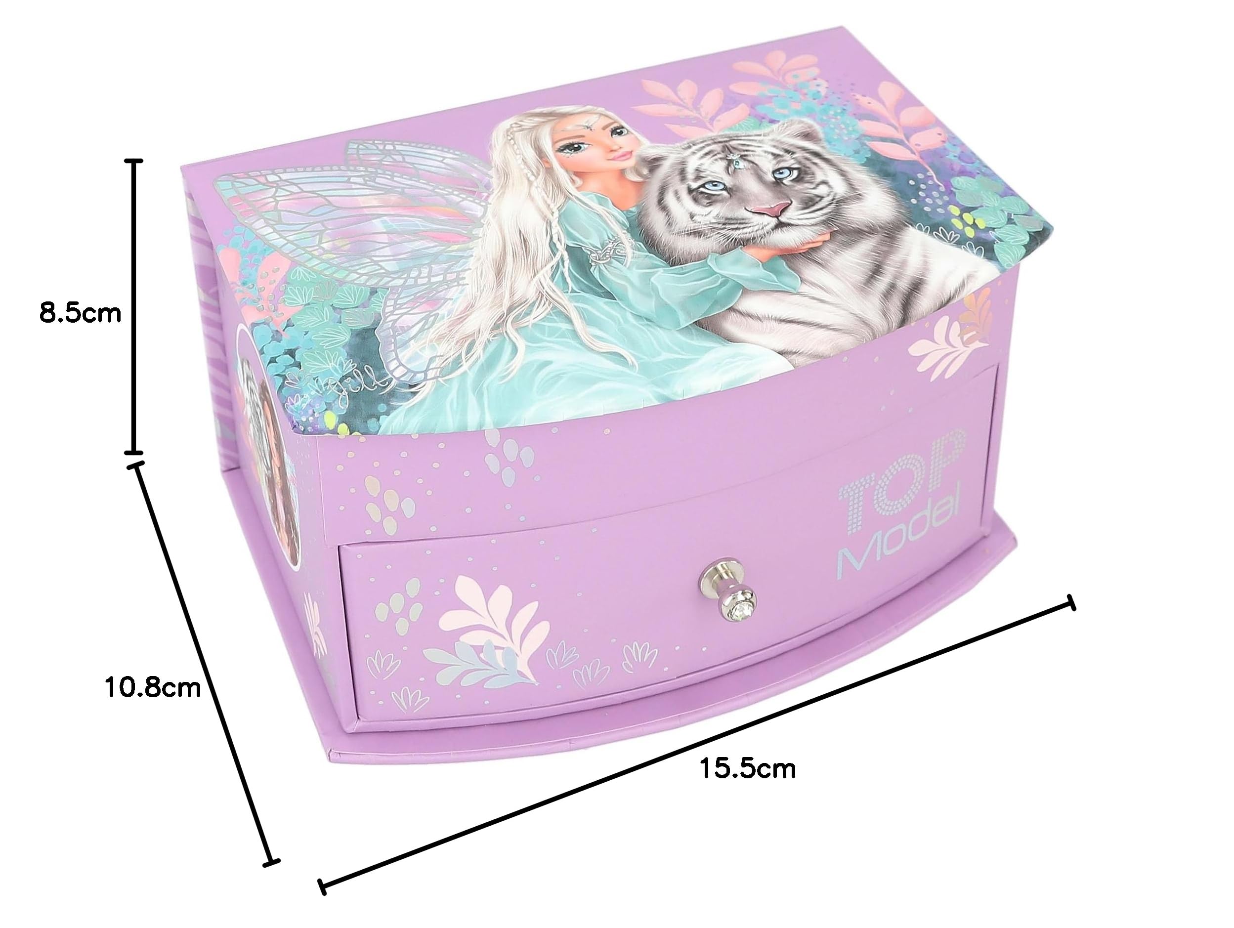 Borsa Tracolla TOPModel Wolf Depesche - Blu Con Stelle E Glitter Per Ragazze