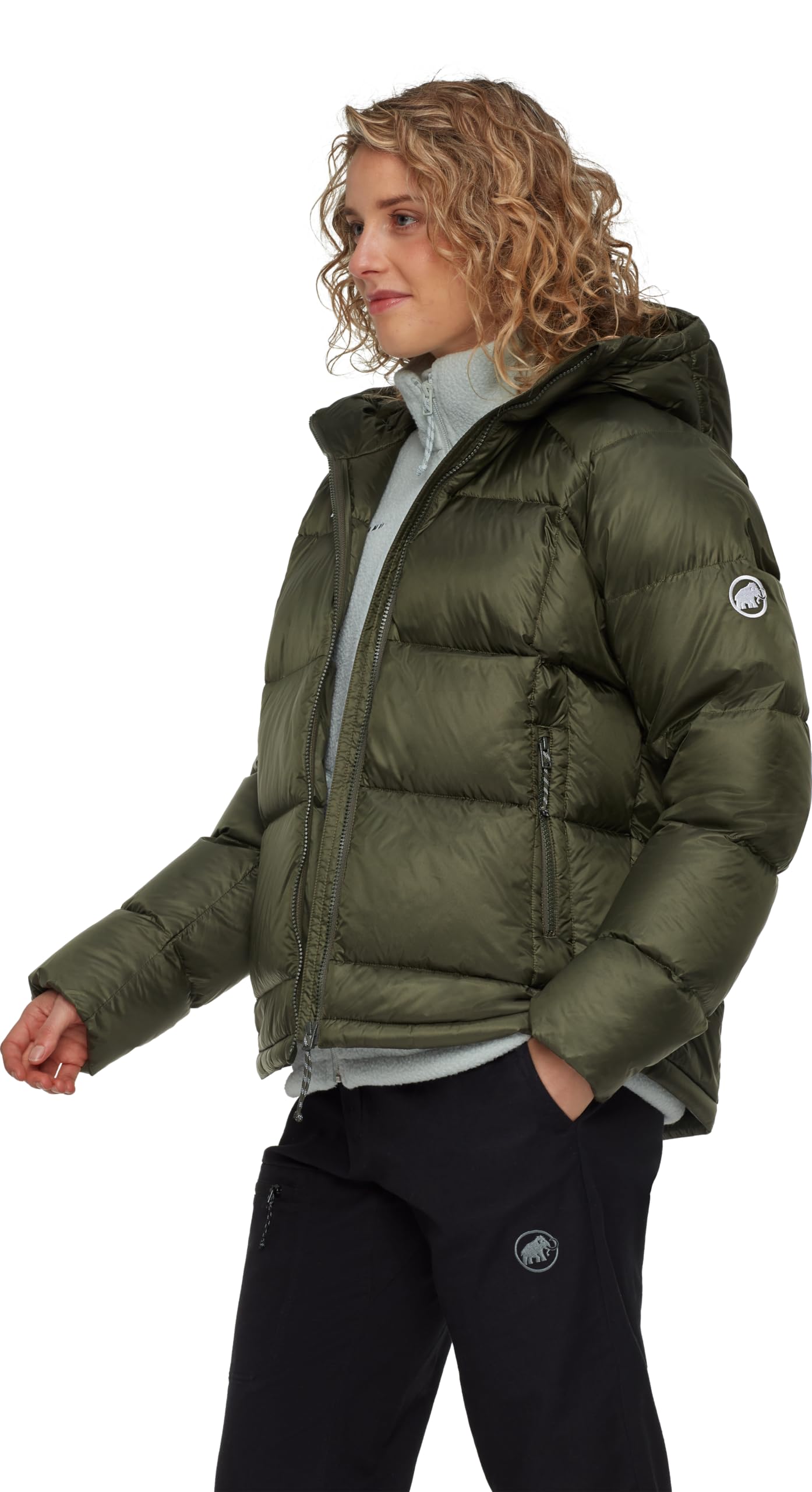 Mammut Damen Glacier Glow in Hooded Jacket Women Jacke (1er Pack)