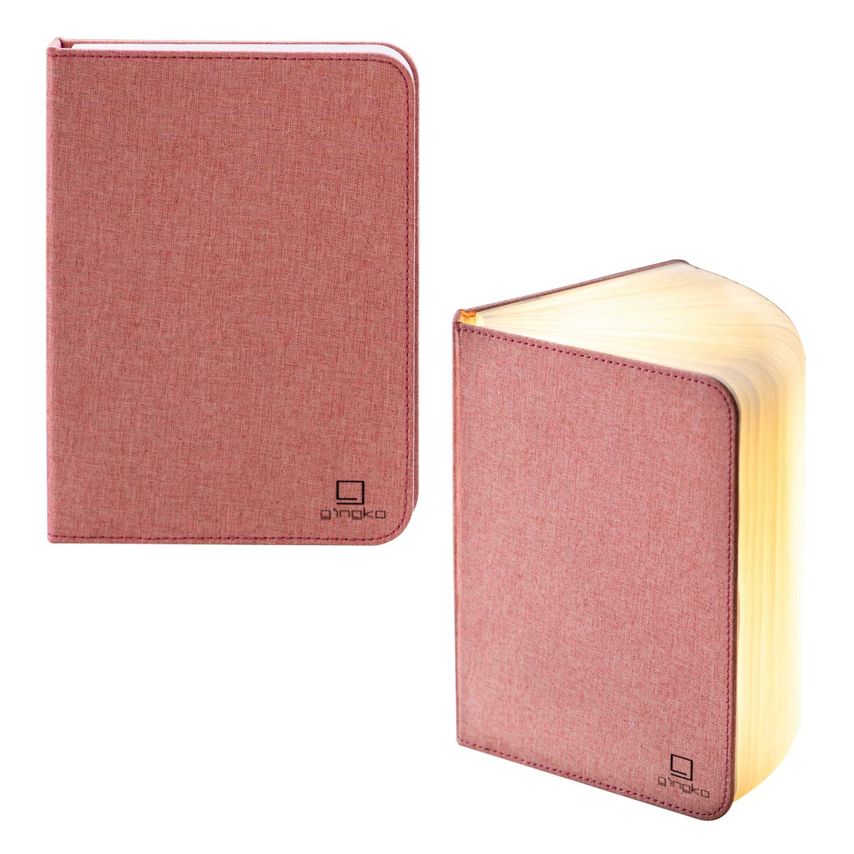 Gingko Led Smart Book Desk Light Pink Modern Rechargeable Table Lamp from B&Q