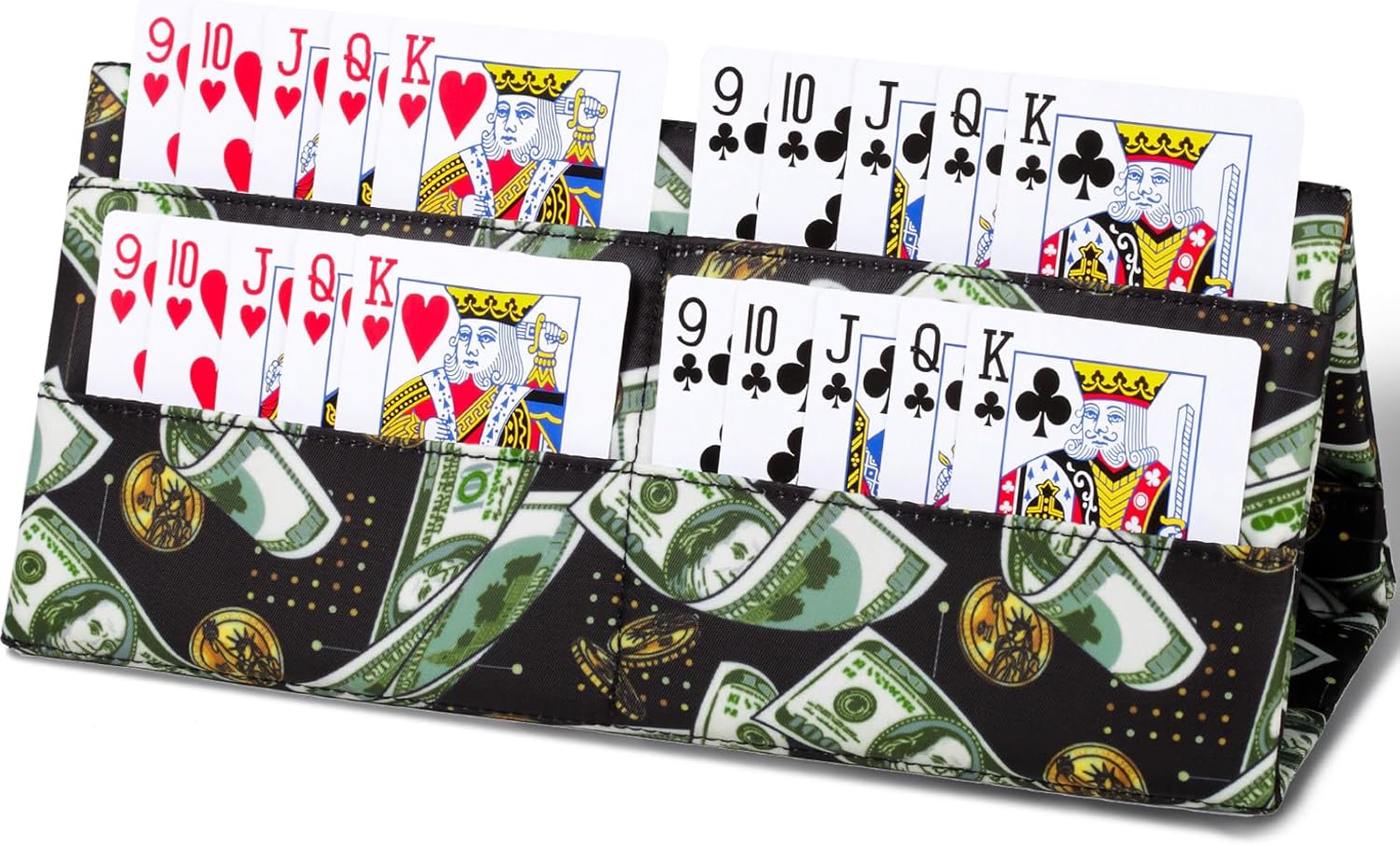 Playing Card Game Holder for Canasta Poker Bridge Cards Card Holders Stand for Bingo