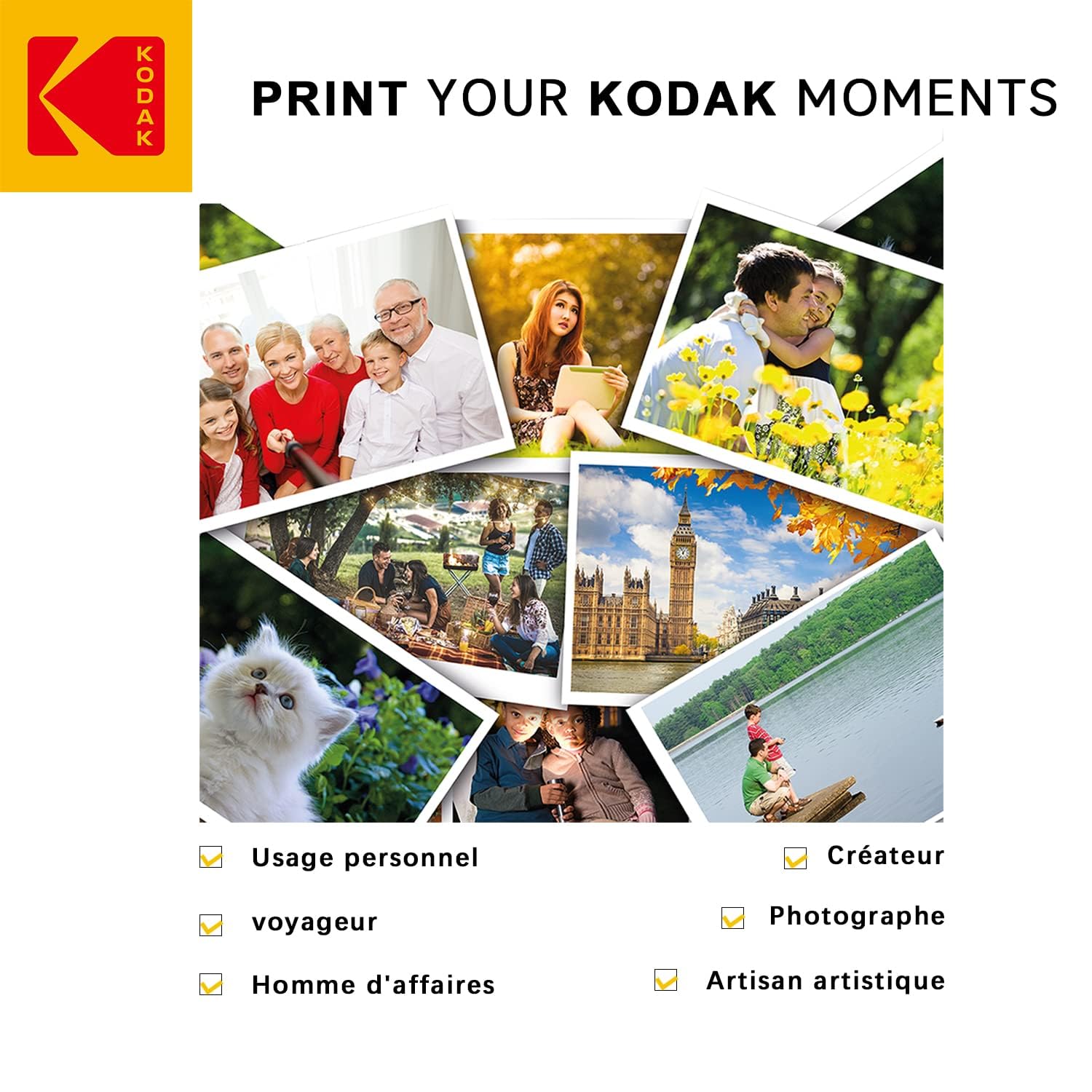 KODAK Ultra Premium Photo Paper Lucida 13x18 cm 280g/m² 20 Fogli