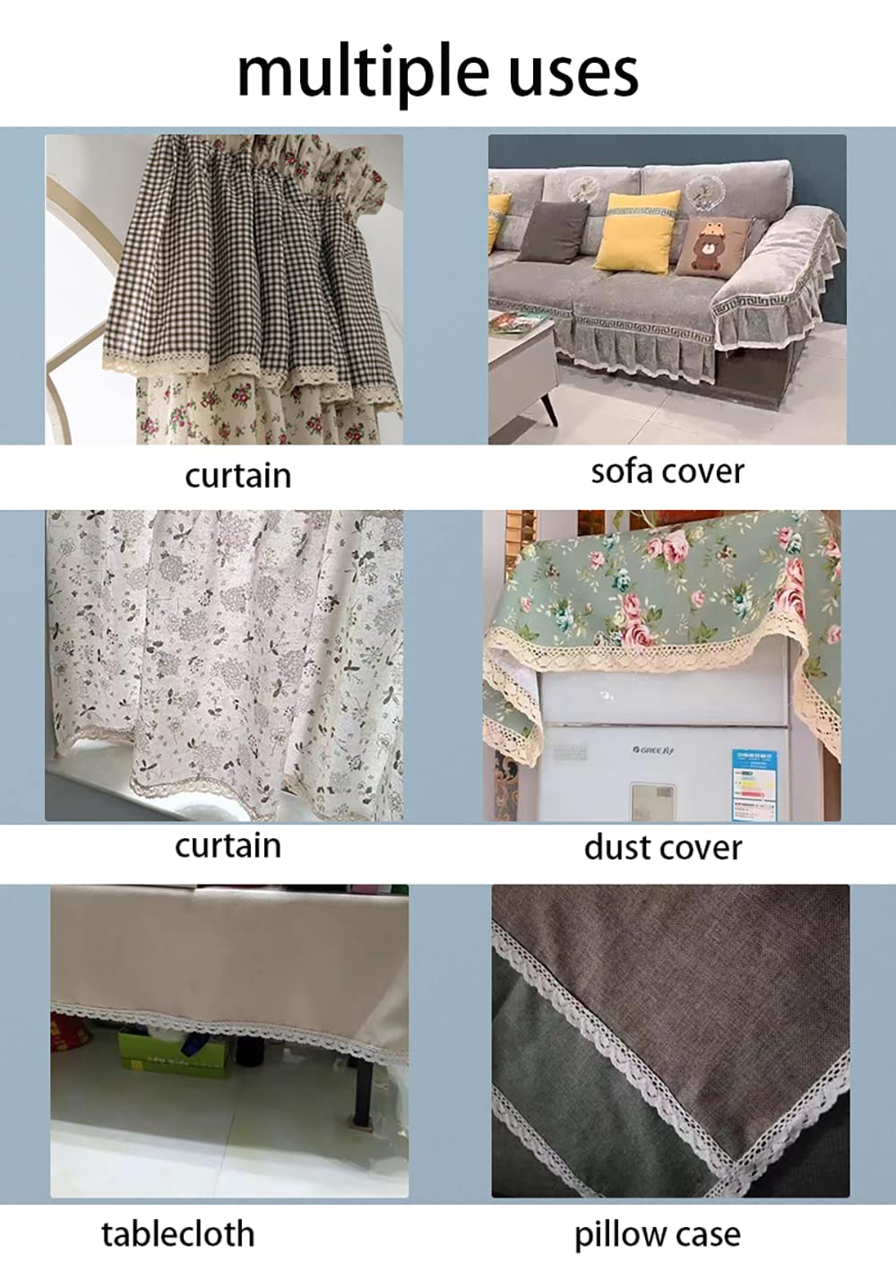 30 Yards × 3 Cm Ruban De Dentelle, Bordure En Dentelle Vintage, En Coton, Ruban Décoratif