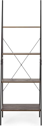 Christopher Knight Home Newnan Librería, Negro + Rústico