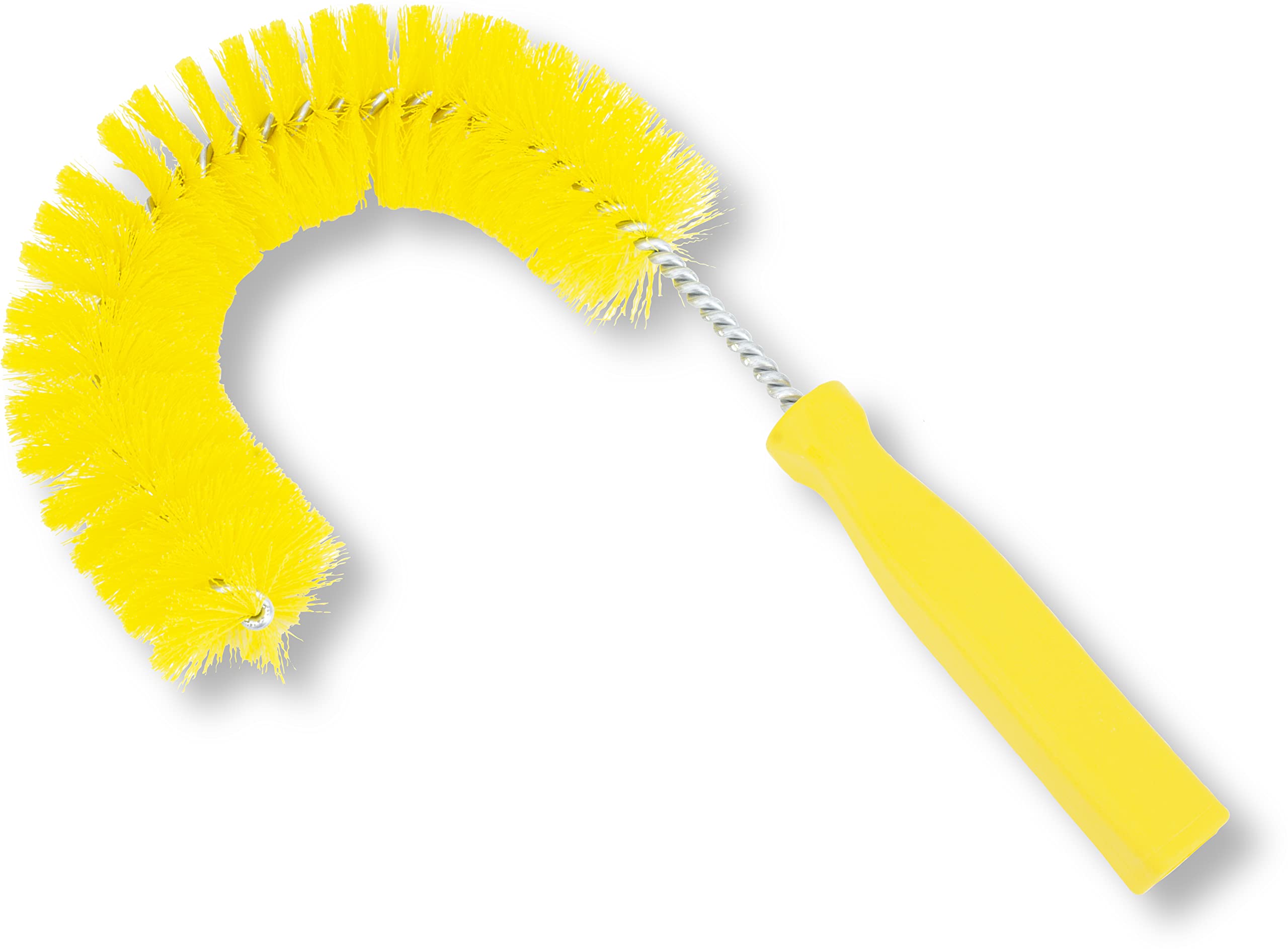 Brosse de nettoyage jaune Sparta pour surface courbe et drain