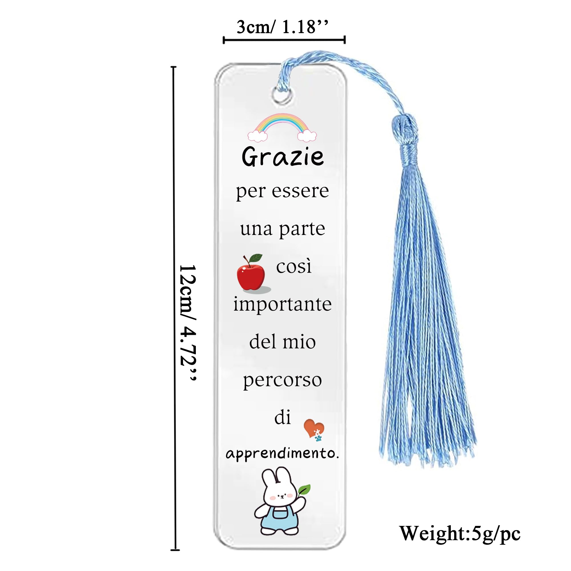 FMCC Targa Acrilica Per Insegnanti – Regalo Di Ringraziamento Con Frase Ispiratrice – Placca Da Scrivania Per Maestre E Maestri – Ideale Per Natale E Fine Anno Scolastico - 2