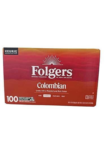 Vista 88 de Folgers Café colombiano tostado medio, 12 cápsulas Keurig K-Cup