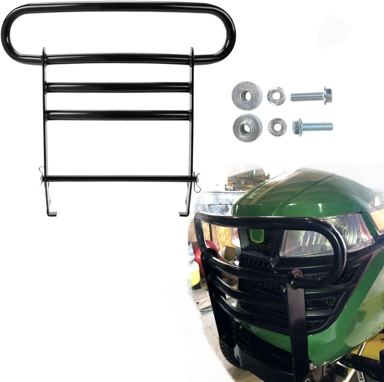 LWHwareHT Brush Guard Bumper for Lawn Tractors X300 X500