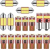 DODOFUN White Interior LED Light 17-pc Kit Compatible with Lexus GX470 2003-2009 Model