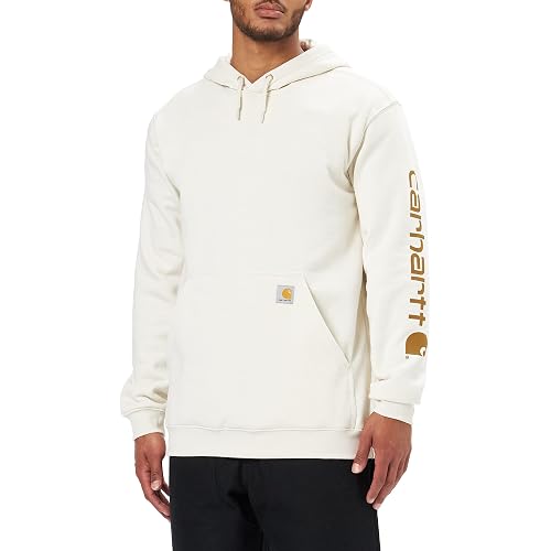 Carhartt Men's Loose Fit Midweight Logo Sleeve Graphic Sweatshirt