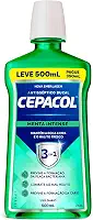 CEPACOL - Enxaguante Bucal Menta Intense - Sabor Extra Refrescante - Hálito Fresco - 500ml