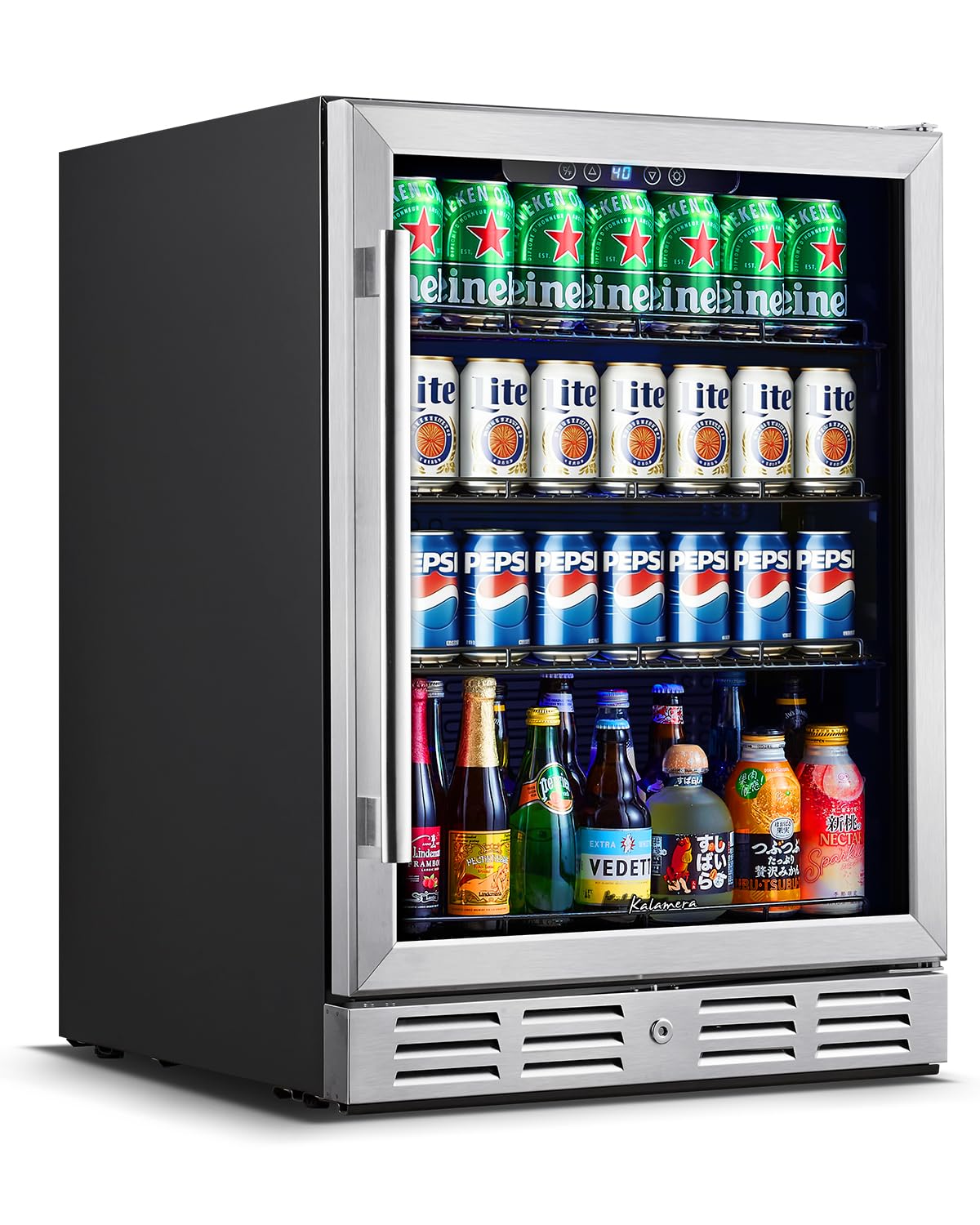Kalamera 24 Inch Beverage Refrigerator