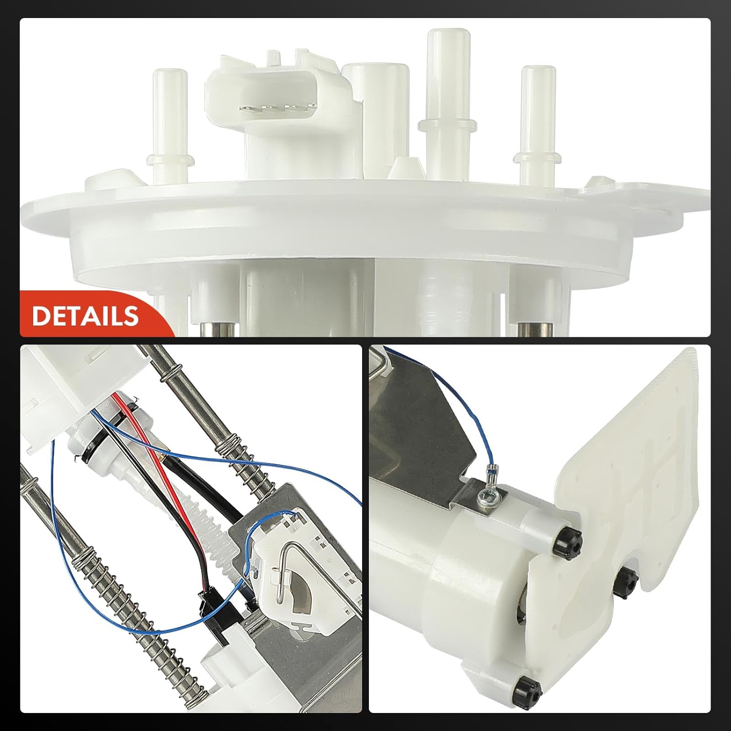 A-Premium Electric Fuel Pump Assembly with Sending Unit Compatible with Lincoln Mark LT 2007-2008 & Ford F50 2004-2008, 4.2L 4.6L 5.4L, Gas, Replace# 4L3Z9H307CF