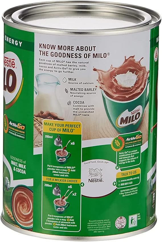 Nestle Milo Chocolate Malt Beverage, 400g