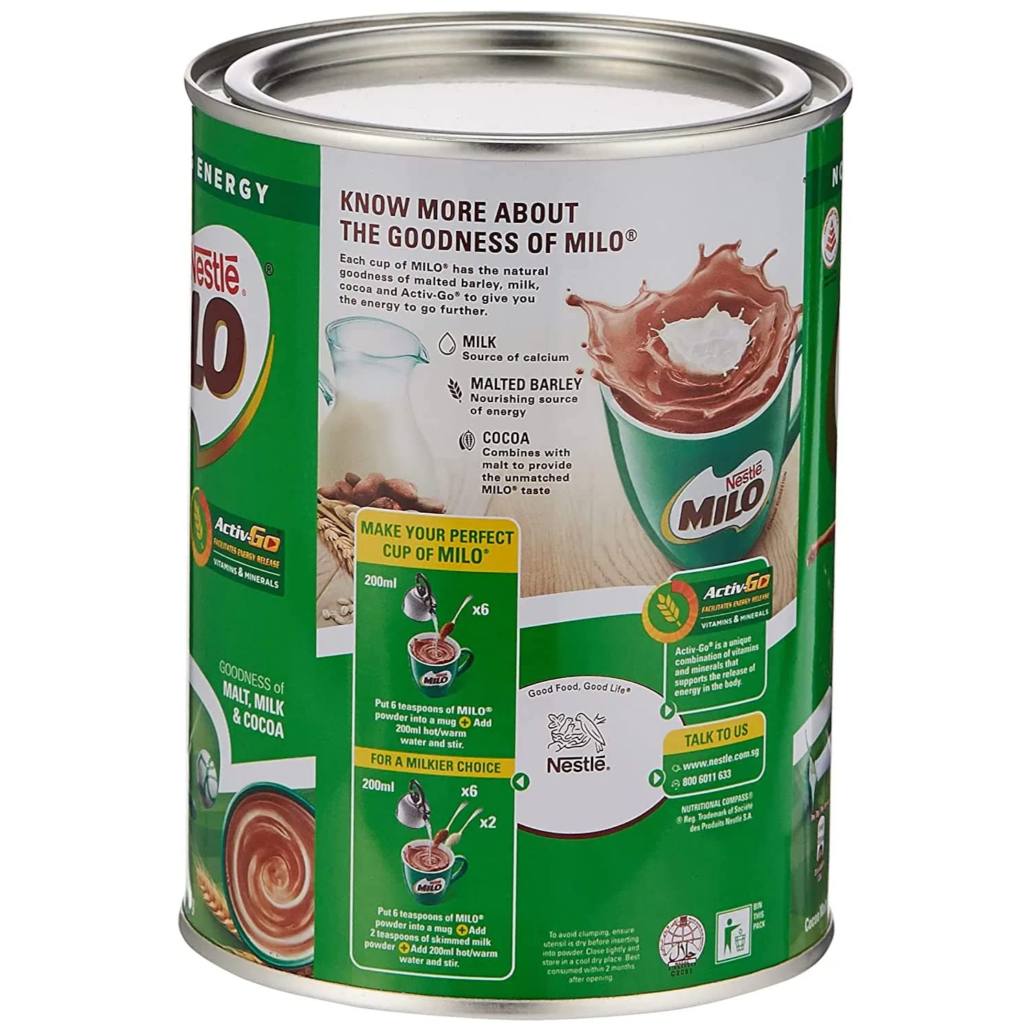 Original Nestle Milo Activ-Go Drinking Chocolate Imported From The UK, Nestle Milo Chocolate Malt Beverage, The Best Of Original Milo Drinking Sports Chocolate Drink