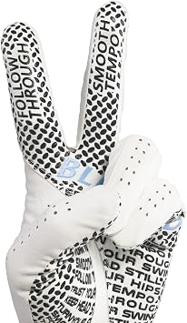Spornia Fingertips Golf Glove (2-Pack) ، أقصى قبضة ، أداء دائم