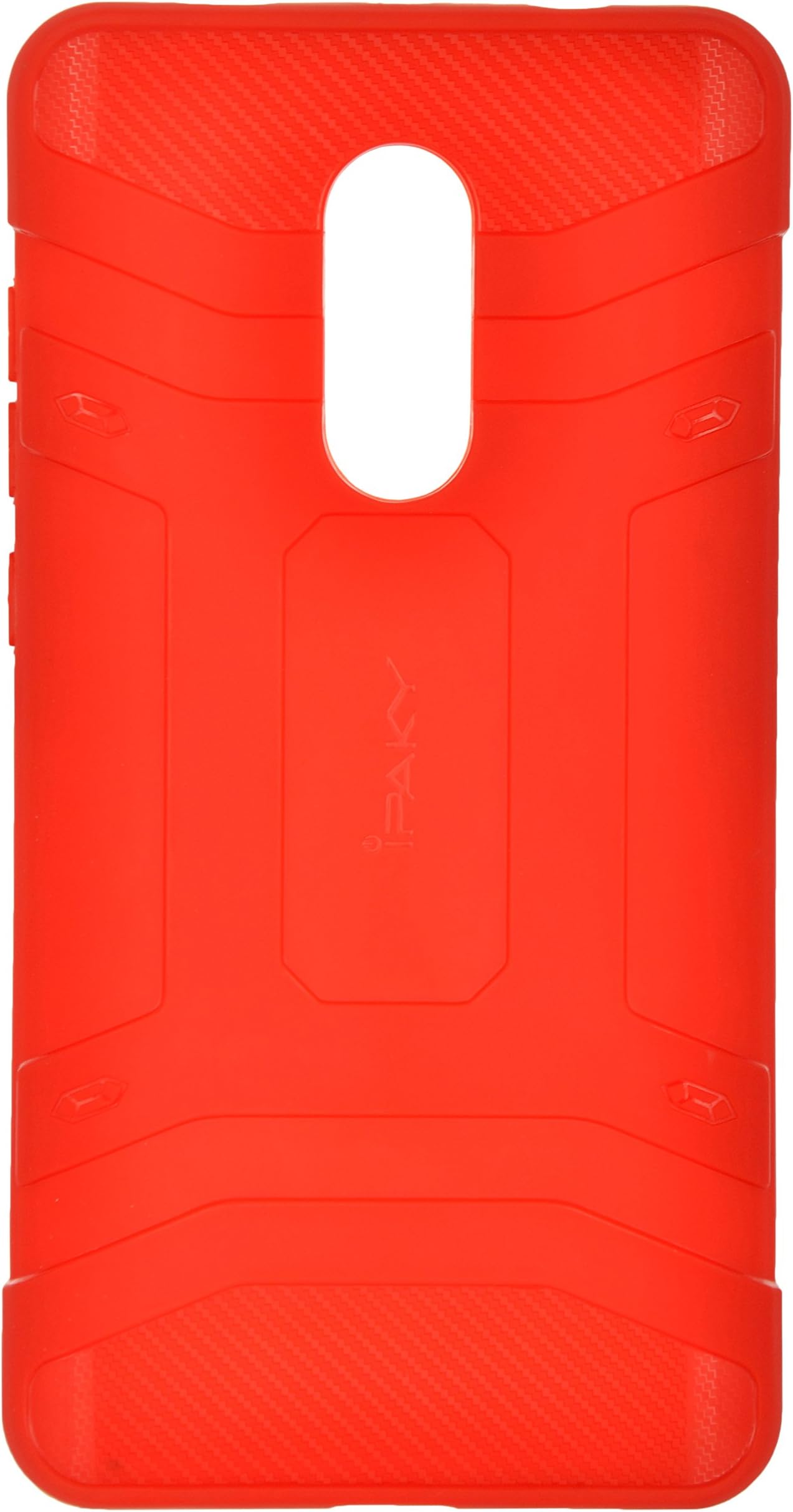 IPAKY RN4RKP Rugged Back Cover for Redmi Note 4 (Red)