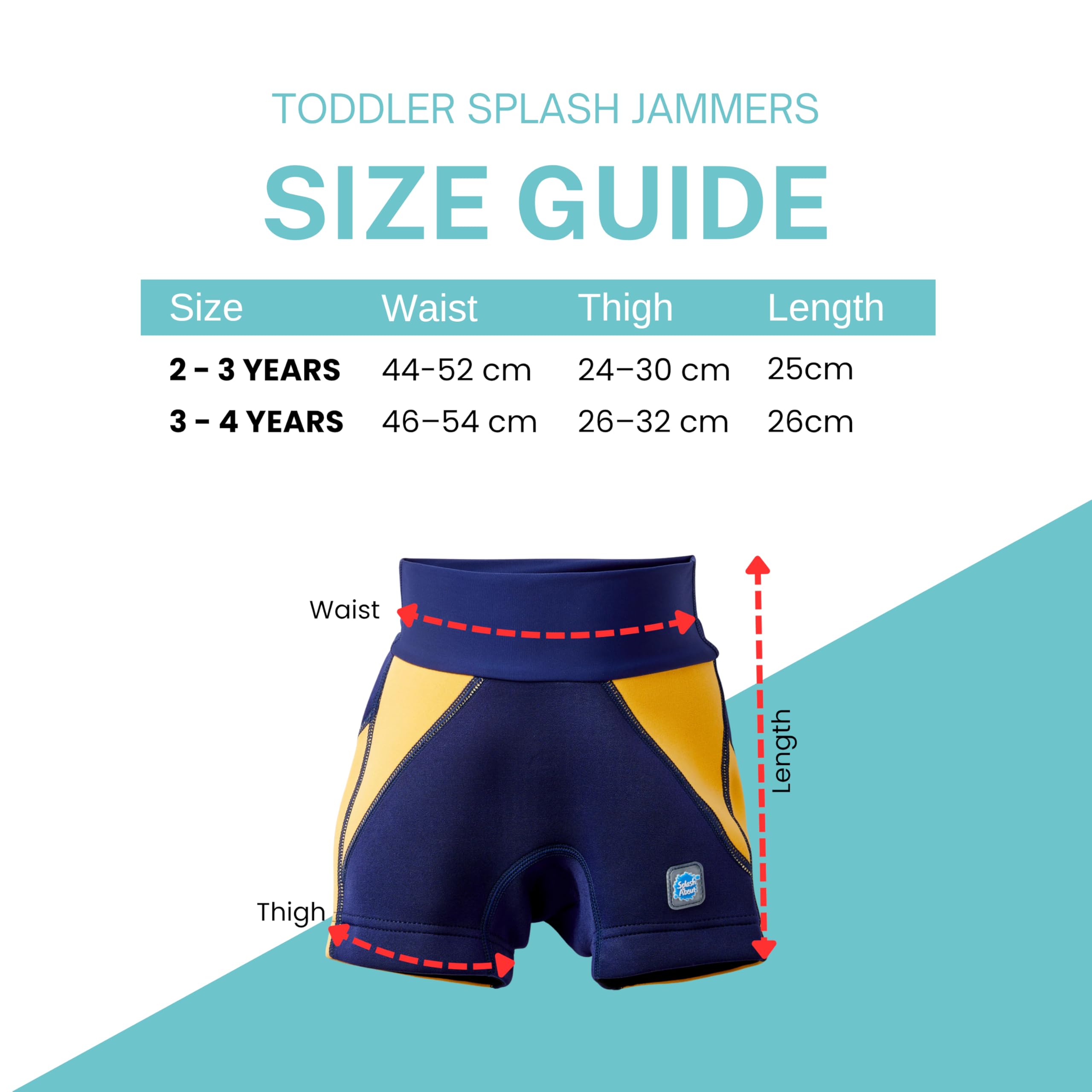 Splash About Dziecięce spodenki na inkontynencję "Splash Jammers", łodzie tug, 3-4 lata, Łodzie tug, 3-4 ans