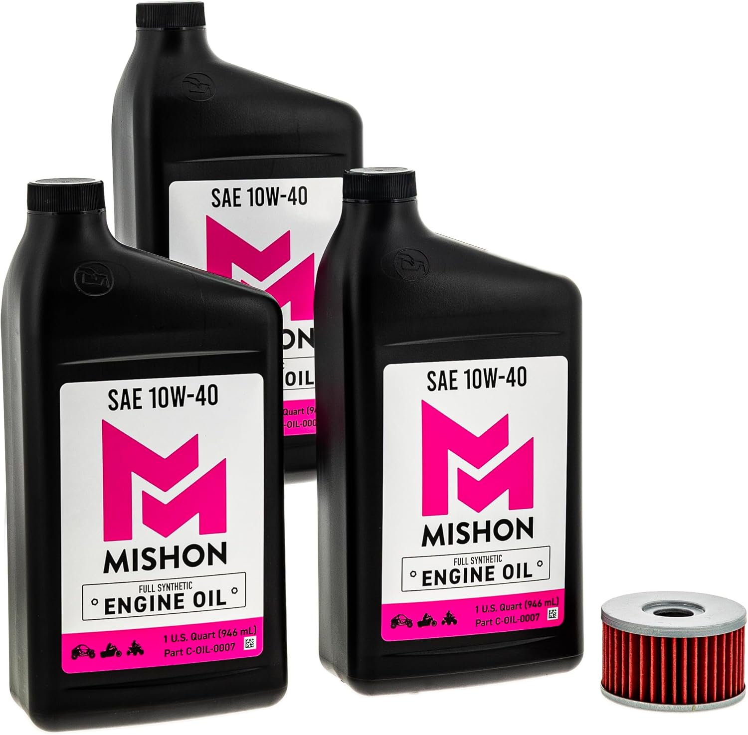 MISHON Engine Oil Change Kit for Suzuki Savage 650 DR650SE Boulevard S40