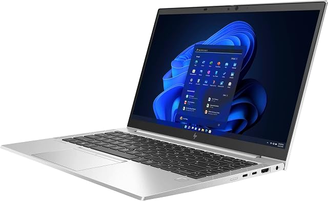 HP EliteBook 840 G8 Ordinateur portable 14" 1920x1080 FHD | Noyau i7-1165G7-256GB SSD Disque dur - 16GB RAM | 4 Noyaux @ 4.7 Gagner en GHz 11 Noir chez soi (Renewed)