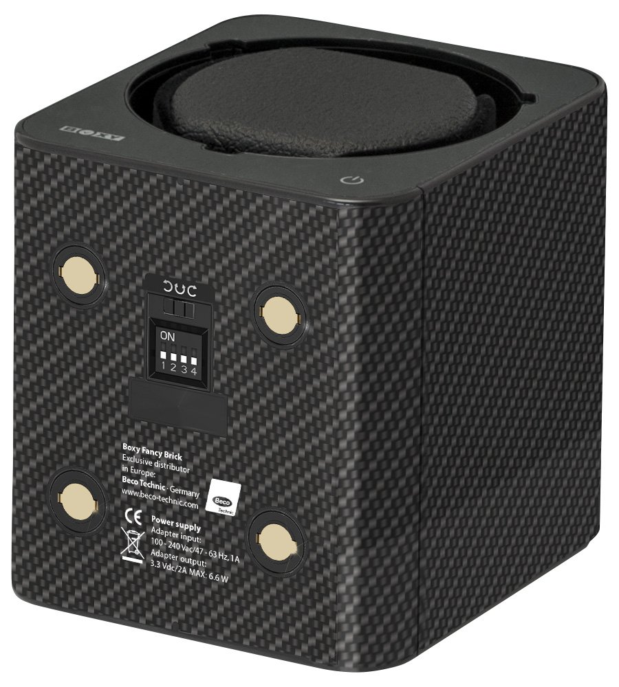 Zestaw startowy: Boxy Fancy Brick Carbon – firmy Beco-Technic (z adapterem zasilania), 15 x 11 x 12,5