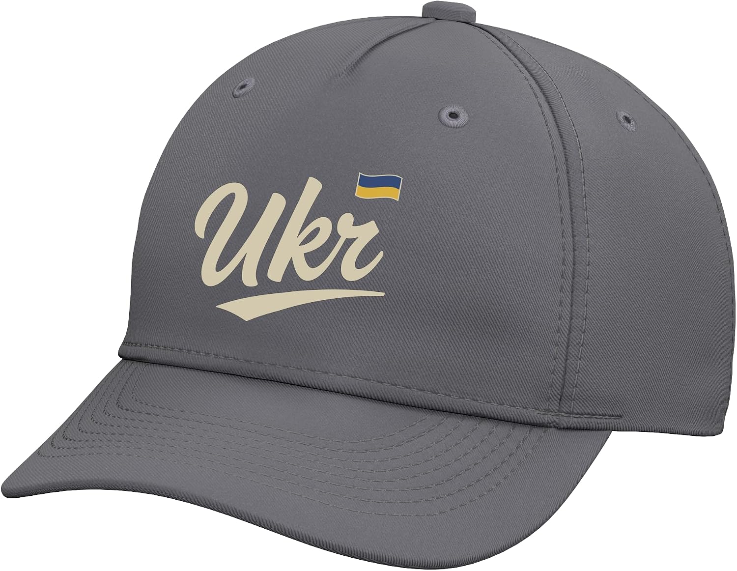 Ukraine Vintage Script Fan Adjustable Baseball Hat