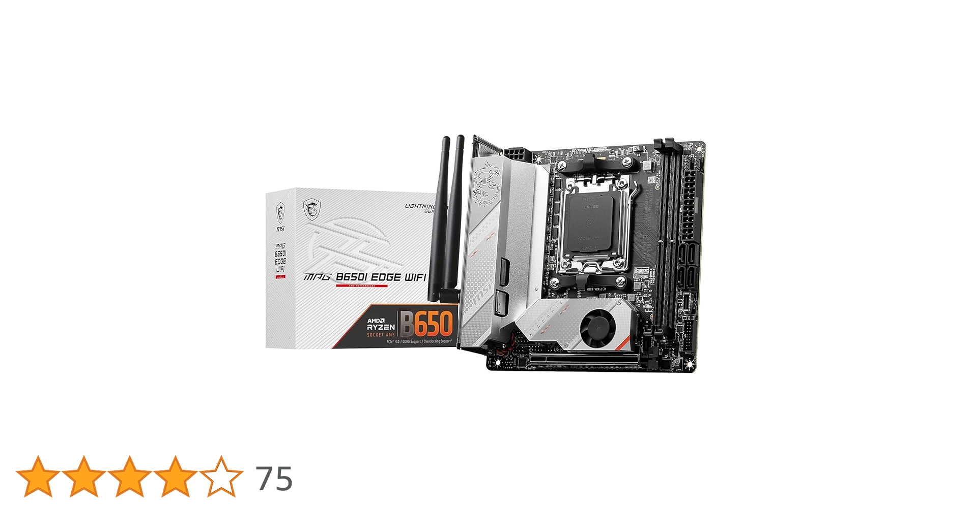 MSI MPG B650I EDGE WIFI Mini-ITX マザーボード Amazon.com: MSI MPG B650I EDGE WIFI AMD AM5 M-ITX