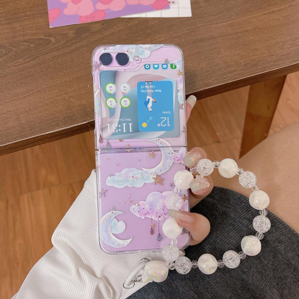 Coque Samsung Z Flip 5 4 antichoc protection rigide fleurs - 7