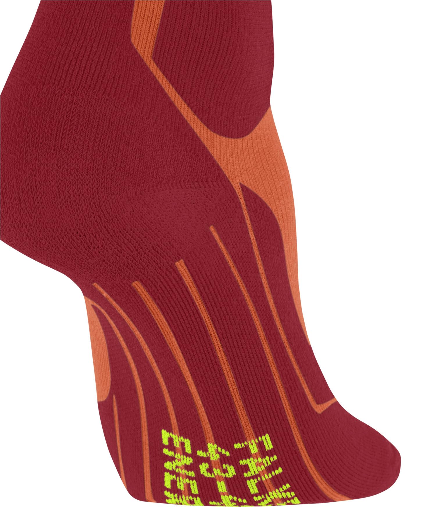 FALKE SK Compression Energy Hommes Mi-bas Skiing flash orange (8036), 39-42 W2