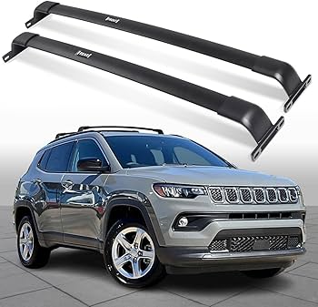 Amazon | AUXPACBO 220ポンド ルーフラック クロスバー ジープコンパス