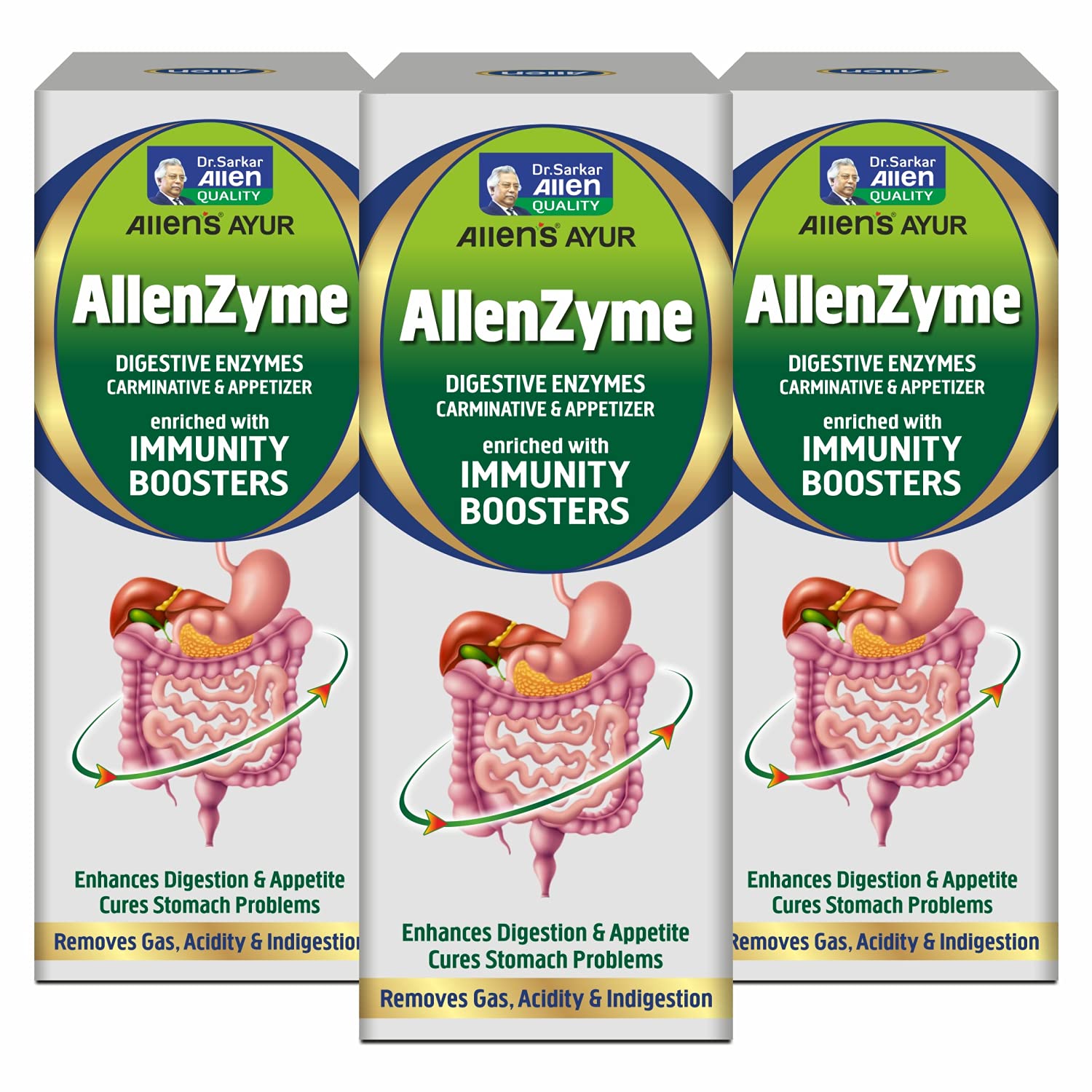 AllenAyur AllenZyme Digestive Enzyme (250ml X 3) (B07W3PLGRS) Amazon Price History, Amazon Price Tracker