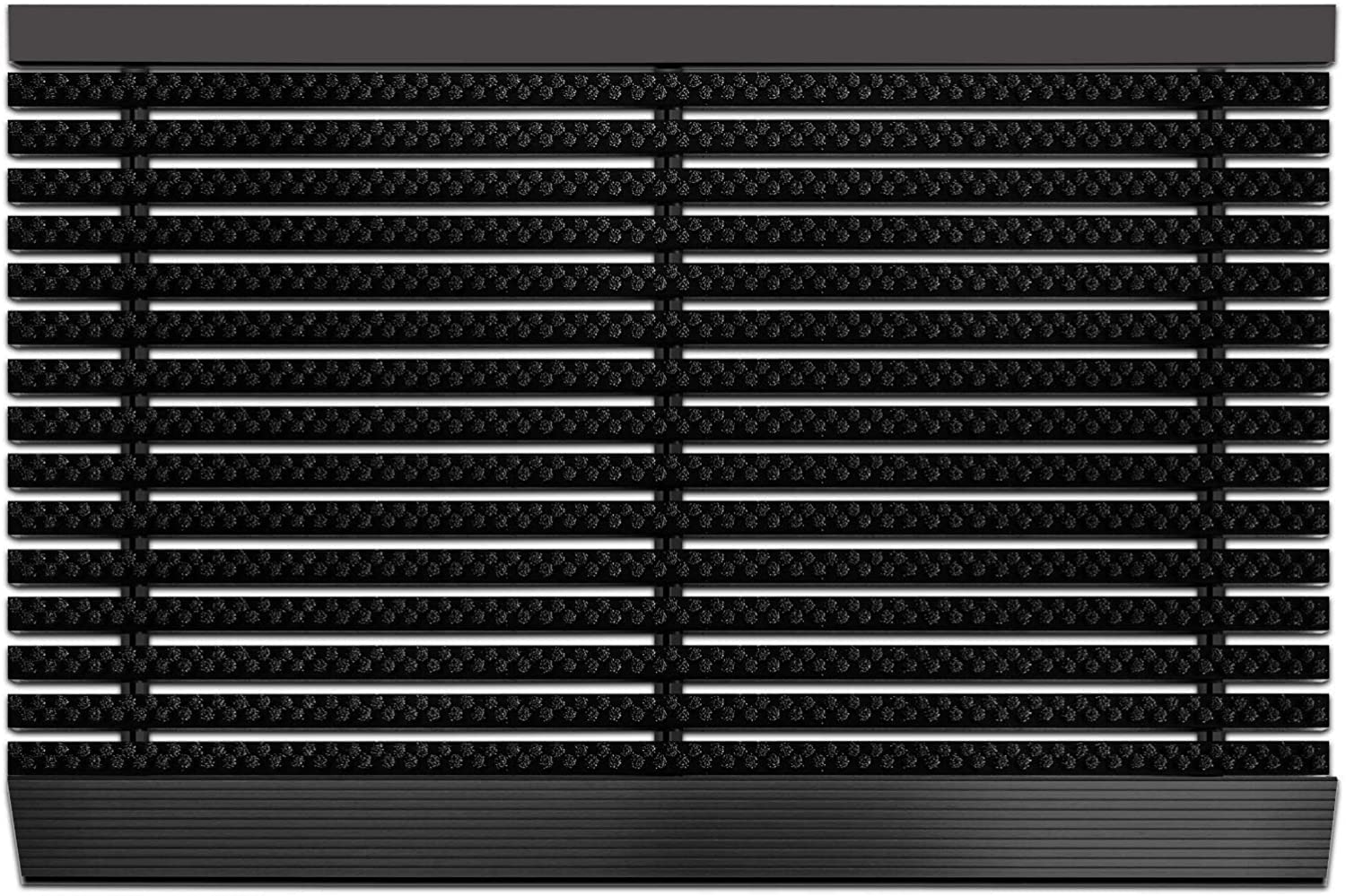 Karat Power Brush - Black High Performance Entrance Mat, Scraper Brush Doormat For Indoor And Outdoor Use, Dirt Trapper Mat Shoe Scraper Door Mat (, 60 X 90 Cm)