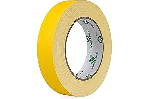 BOMEI PACK Yellow Gaffer Tape: The Ultimate Non-Reflective Matte Taping Solution for All Your Needs