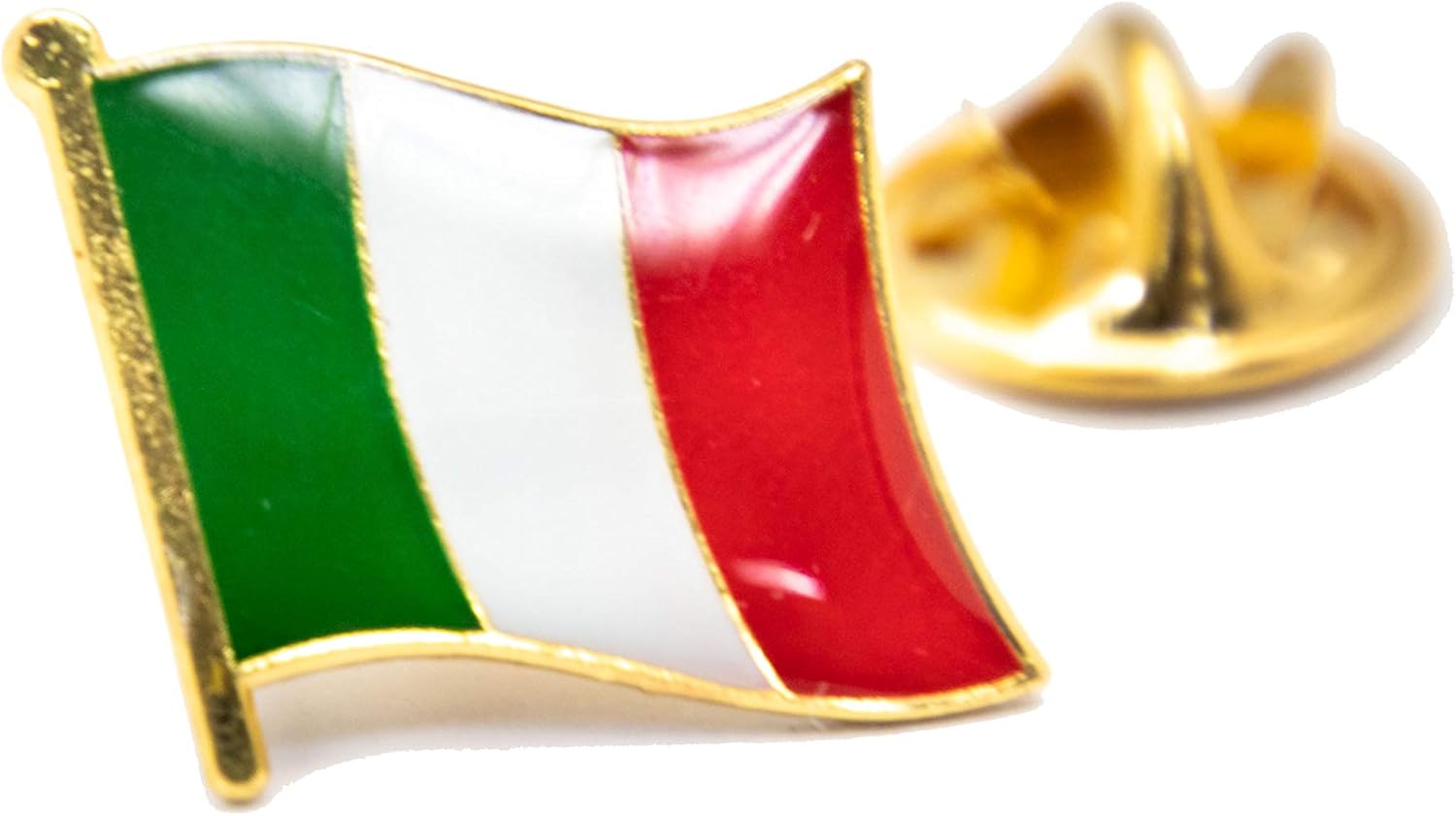 A-ONE - Rome Colosseum Shield Embroidered Patch+Italy Flag pin Badge, The Colosseum Patch, Italian Landmark Emblem, Country Flag Pin, Iron on Embroidery for Shirts Fabric Accessories NO.227P