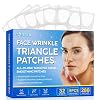 Forehead Wrinkle Plasters 288 Pieces Triangular Anti-Wrinkle Plasters for Forehead Smooth Fine Lines and Laughter Wrinkles