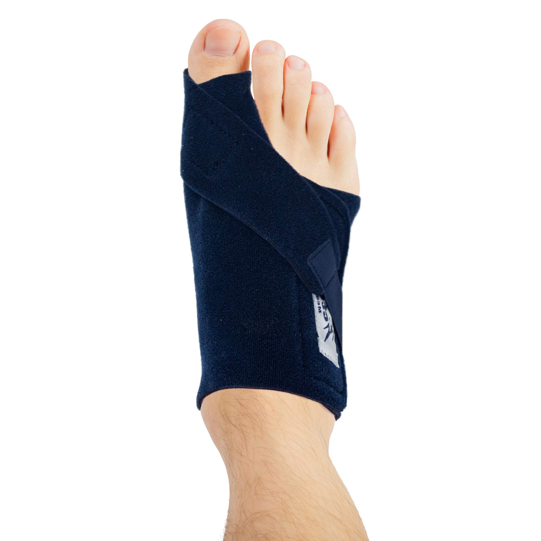 ActessoToe Bunion Support: Ideal for the treatment and prevention of injuries to the hallux valgus and helps to relieve pain (Right)