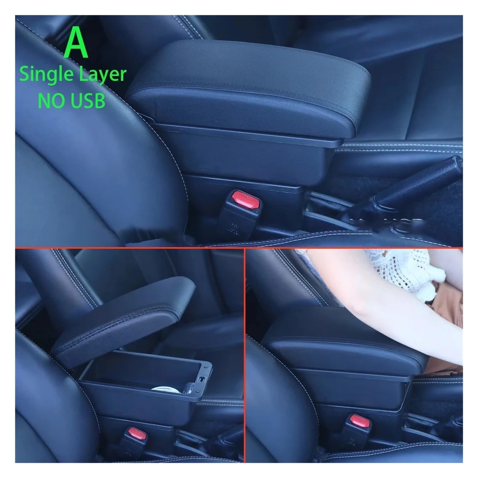 Per Sandero 2 Per Logan 2 Scatola Portaoggetti Interna Bracciolo Auto