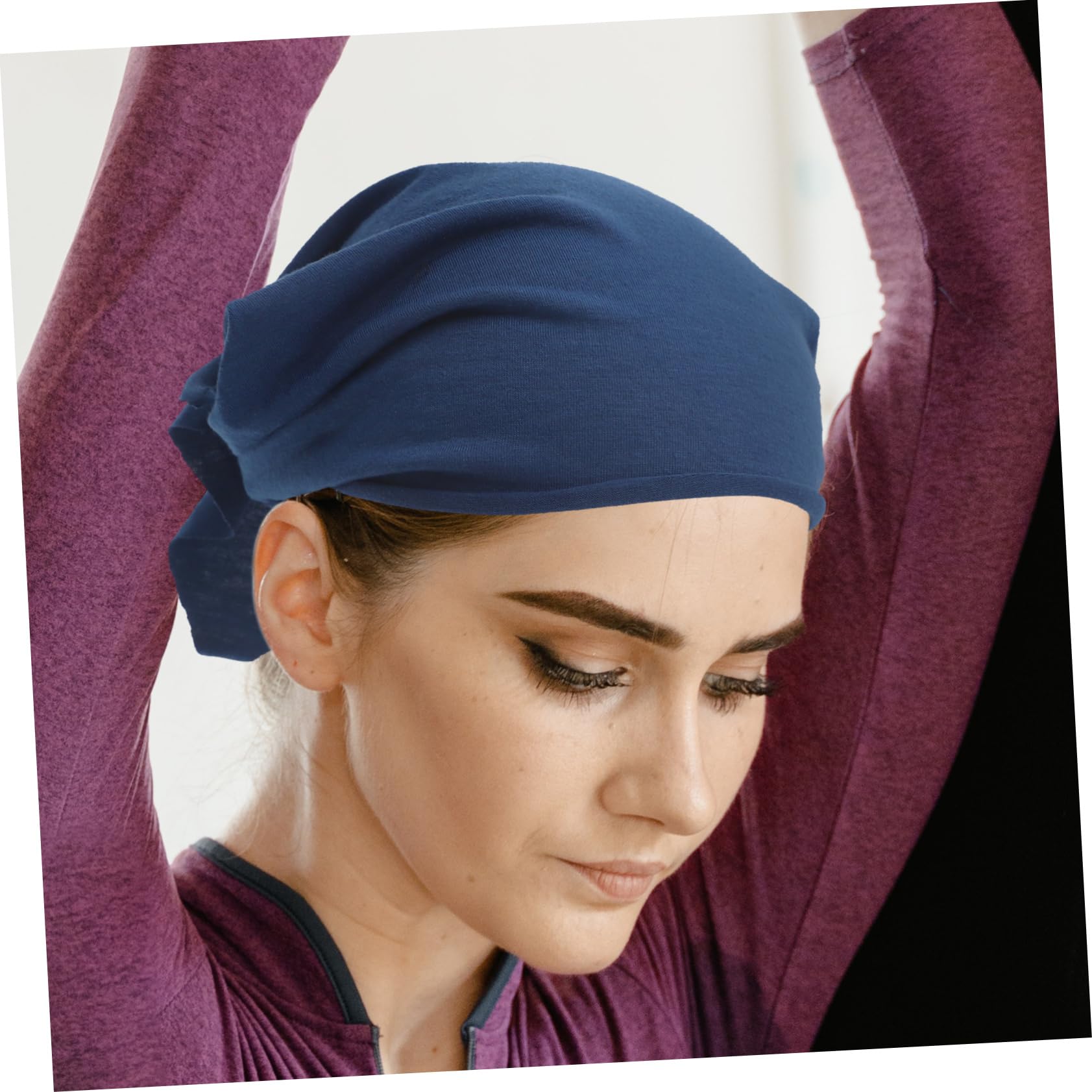 BESPORTBLE Pañuelo para El Pelo Pañuelo De Satén Horquillas Bandas para El Pelo para Mujer Accesorios para El Pelo De Novia Diademas Anchas para Mujer Turbante Accesorios para El Pelo