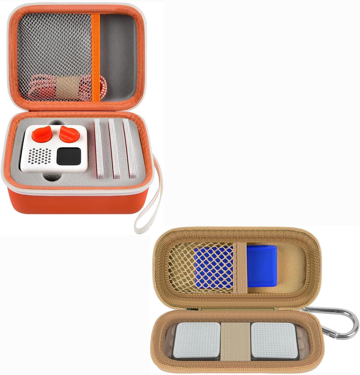 casmilee Toy Case and Heart Rate Monitor Case Bundle